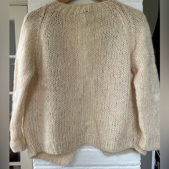 Wool & Mohair Chunky Knit Cardigan - Picture 4 of 4
